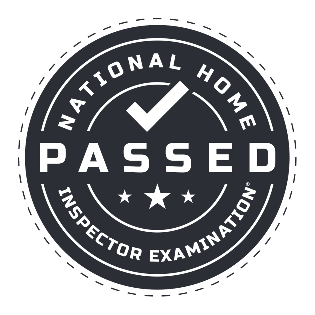 Passed the National Home Inspector Examination